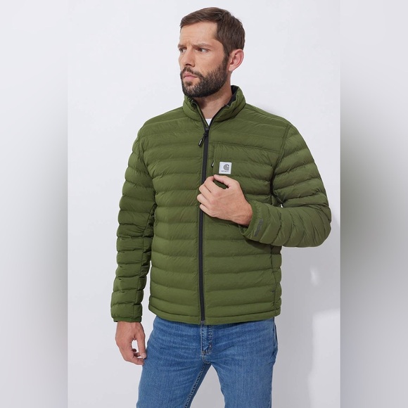 Carhartt Other - Carhartt LWD Men's Relaxed Fit Stretch Insulated Jacket Chive Color 3XL NWT